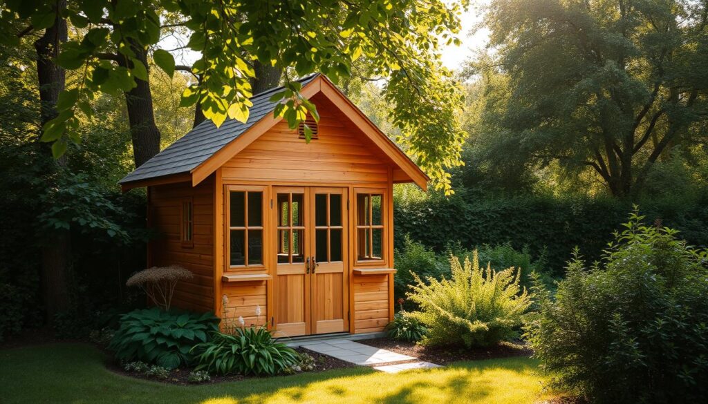 Gartenhaus bauen Ideen