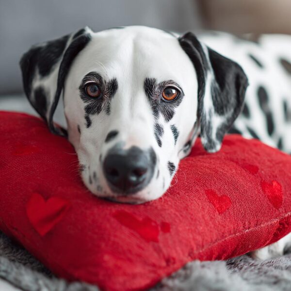 haustierfreundlichen Valentinstag