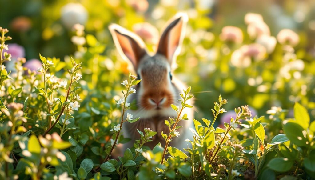Beliebte Futterkräuter für Kaninchen