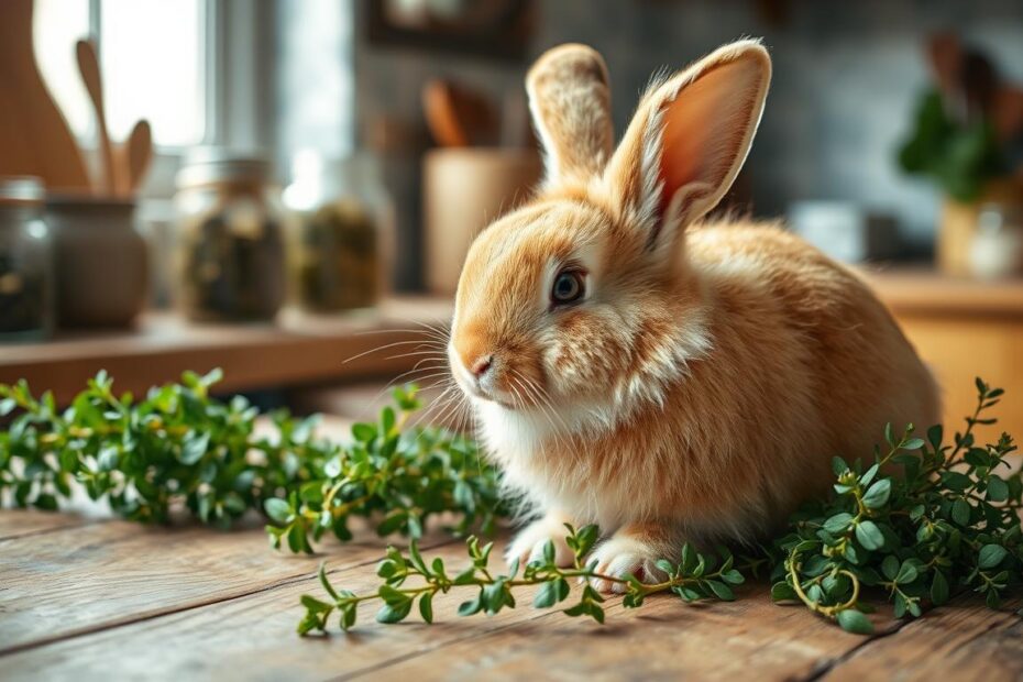 Dürfen Kaninchen Oregano
